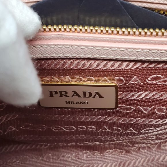 Auth Prada Mini Promenade Saffiano Crossbody Bag - Picture 16 of 16